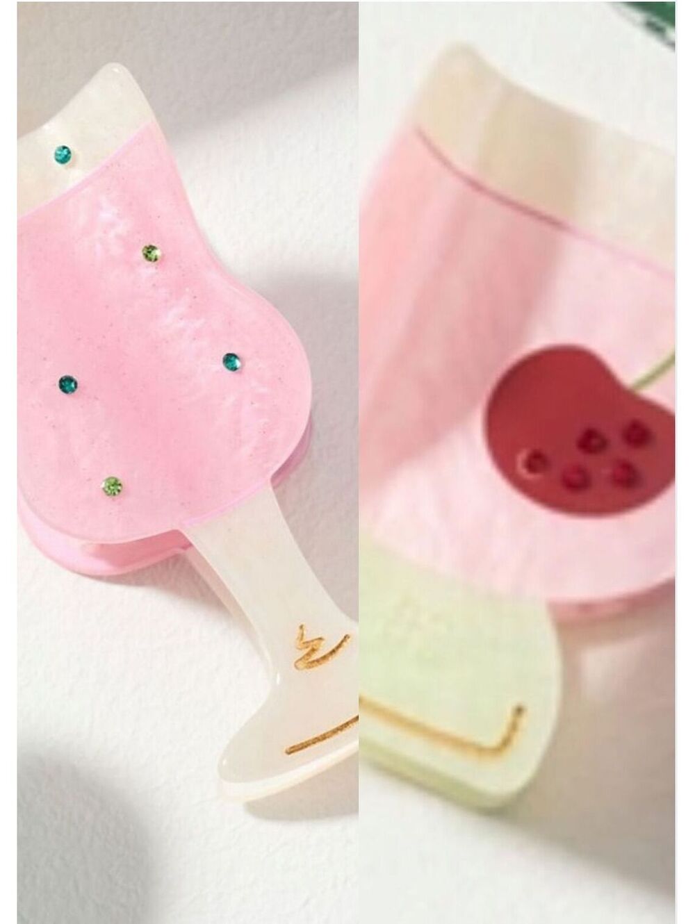 (BUNDLE OF 2) NWOT ANTHROPOLOGIE COCKTAIL HAIR CLIPS